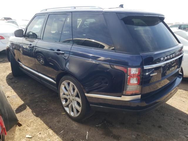 2015 Land Rover Range Rover Supercharged