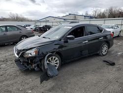 Salvage cars for sale from Copart Albany, NY: 2018 Nissan Sentra S