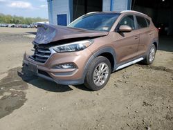 Salvage cars for sale from Copart Windsor, NJ: 2017 Hyundai Tucson Limited