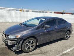Vehiculos salvage en venta de Copart Van Nuys, CA: 2015 Honda Civic SE