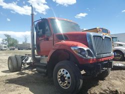 Salvage trucks for sale at Wichita, KS auction: 2016 International 7000 7400
