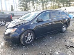 Salvage cars for sale at Windsor, NJ auction: 2013 Honda Odyssey EXL