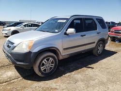 Salvage cars for sale at Amarillo, TX auction: 2002 Honda CR-V EX