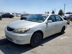 Salvage cars for sale from Copart Rancho Cucamonga, CA: 2005 Toyota Camry LE