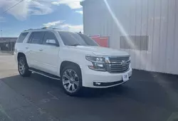 Salvage cars for sale from Copart Sacramento, CA: 2015 Chevrolet Tahoe C1500 LTZ