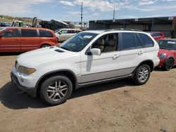Salvage cars for sale at Colorado Springs, CO auction: 2006 BMW X5 3.0I