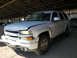 Chevrolet salvage cars for sale: 2004 Chevrolet Tahoe K1500