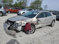 Salvage cars for sale at Cicero, IN auction: 2012 Chevrolet Malibu LTZ