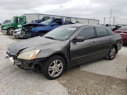 Salvage cars for sale at Haslet, TX auction: 2007 Honda Accord EX