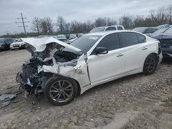 Infiniti Q50 Base salvage cars for sale: 2015 Infiniti Q50 Base