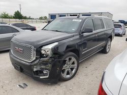 Salvage cars for sale from Copart Haslet, TX: 2017 GMC Yukon XL Denali