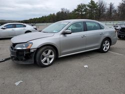Salvage cars for sale at Brookhaven, NY auction: 2013 Volkswagen Passat SE