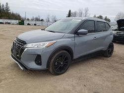 Salvage cars for sale from Copart Ontario Auction, ON: 2022 Nissan Kicks SV