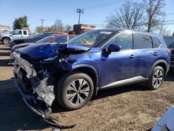 Salvage cars for sale at New Britain, CT auction: 2021 Nissan Rogue SV