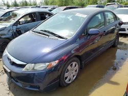 Salvage cars for sale from Copart Bridgeton, MO: 2010 Honda Civic LX