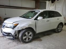 Salvage cars for sale at Leroy, NY auction: 2012 Acura MDX Technology