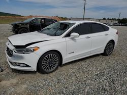 Salvage cars for sale at Tifton, GA auction: 2018 Ford Fusion TITANIUM/PLATINUM HEV