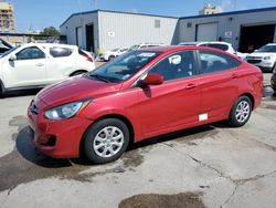 Salvage cars for sale at New Orleans, LA auction: 2013 Hyundai Accent GLS