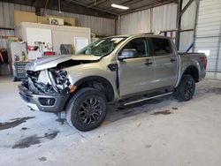 Salvage cars for sale at Rogersville, MO auction: 2021 Ford Ranger XL