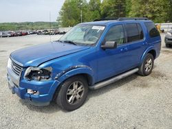 Salvage cars for sale from Copart Concord, NC: 2010 Ford Explorer XLT