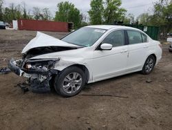 Salvage cars for sale from Copart Baltimore, MD: 2011 Honda Accord SE