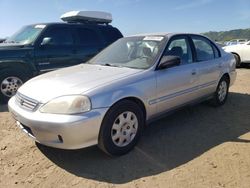 Salvage cars for sale from Copart San Martin, CA: 2000 Honda Civic Base