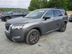 Salvage cars for sale at Concord, NC auction: 2022 Nissan Pathfinder SV