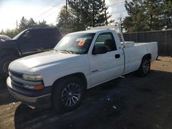 Salvage cars for sale from Copart Denver, CO: 2002 Chevrolet Silverado C1500