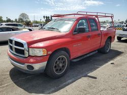 Flood-damaged cars for sale at auction: 2004 Dodge RAM 1500 ST