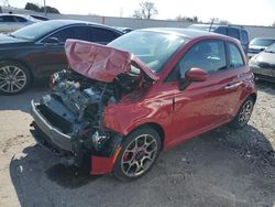 Fiat 500 salvage cars for sale: 2012 Fiat 500 Sport