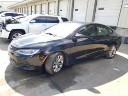 Salvage cars for sale at Louisville, KY auction: 2015 Chrysler 200 S