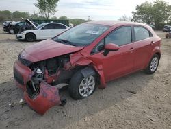 Salvage cars for sale from Copart Baltimore, MD: 2013 KIA Rio LX