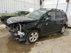 Salvage cars for sale at Franklin, WI auction: 2014 Subaru Forester 2.5I Touring