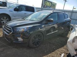 Salvage cars for sale at Chicago Heights, IL auction: 2019 Ford Escape SE
