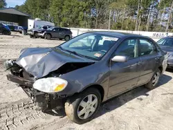 Salvage cars for sale at Seaford, DE auction: 2005 Toyota Corolla CE