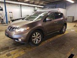 Salvage cars for sale from Copart Wheeling, IL: 2013 Nissan Murano S