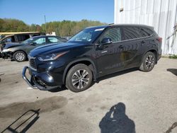 Salvage cars for sale at Windsor, NJ auction: 2021 Toyota Highlander Hybrid XLE