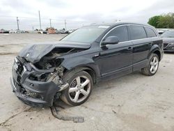 Salvage cars for sale from Copart Oklahoma City, OK: 2015 Audi Q7 Prestige