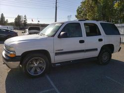 Salvage cars for sale from Copart Rancho Cucamonga, CA: 2002 Chevrolet Tahoe C1500