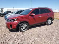 Salvage cars for sale at Phoenix, AZ auction: 2015 KIA Sorento LX