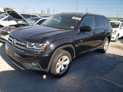 Salvage cars for sale at Haslet, TX auction: 2018 Volkswagen Atlas SE