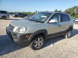 Salvage cars for sale at Houston, TX auction: 2007 Hyundai Tucson SE