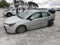 Salvage cars for sale at Loganville, GA auction: 2021 Toyota Corolla LE