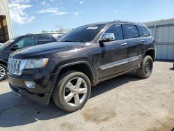 Salvage cars for sale at Kansas City, KS auction: 2013 Jeep Grand Cherokee Overland