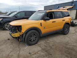 Salvage cars for sale at Woodhaven, MI auction: 2022 Ford Bronco Sport BIG Bend