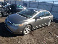 Honda salvage cars for sale: 2008 Honda Civic EX