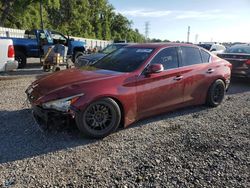 Infiniti salvage cars for sale: 2015 Infiniti Q50 Base