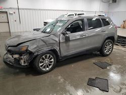 Salvage cars for sale at Windham, ME auction: 2020 Jeep Cherokee Latitude Plus
