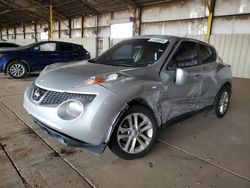 Carros salvage a la venta en subasta: 2013 Nissan Juke S
