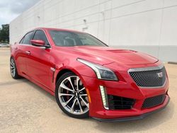 Salvage cars for sale from Copart Houston, TX: 2019 Cadillac CTS-V